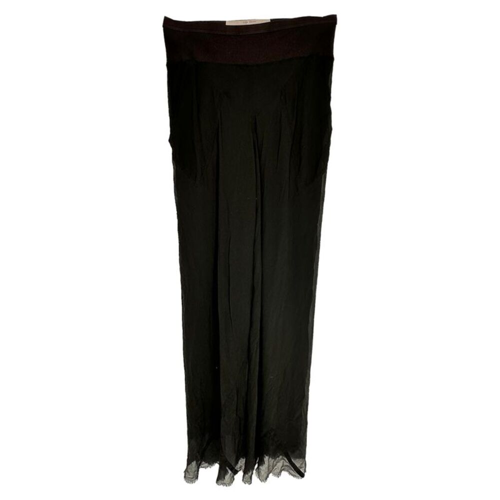 Rick Owens Trousers in Black Silk